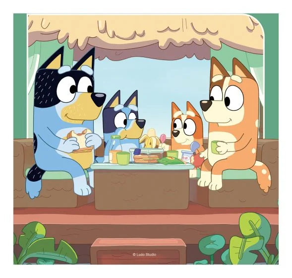 Bluey 3 x 49 puzzles