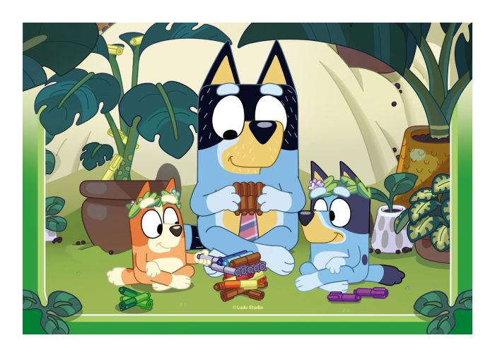 Bluey 2 x 24 pc puzzle