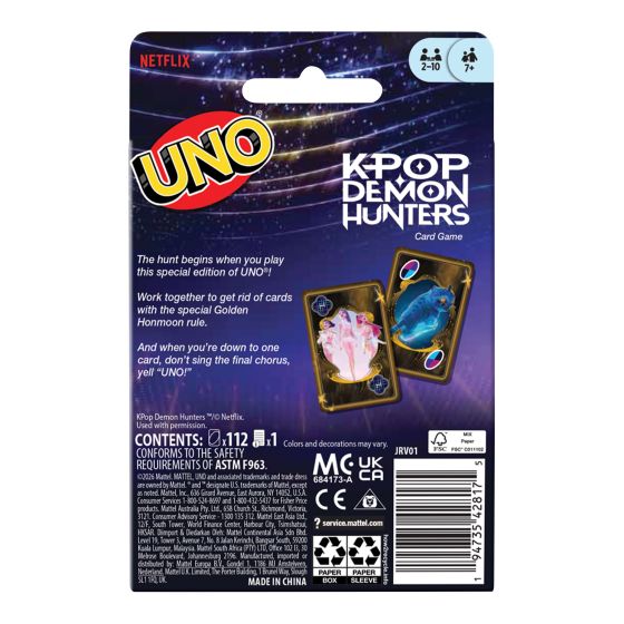 Kpop demon hunters uno
