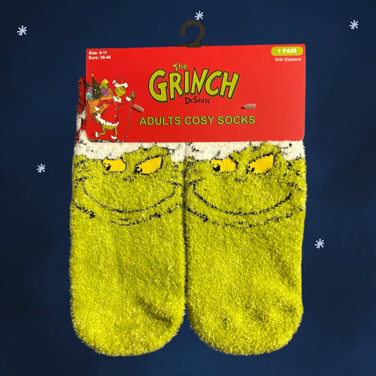 Grinch socks