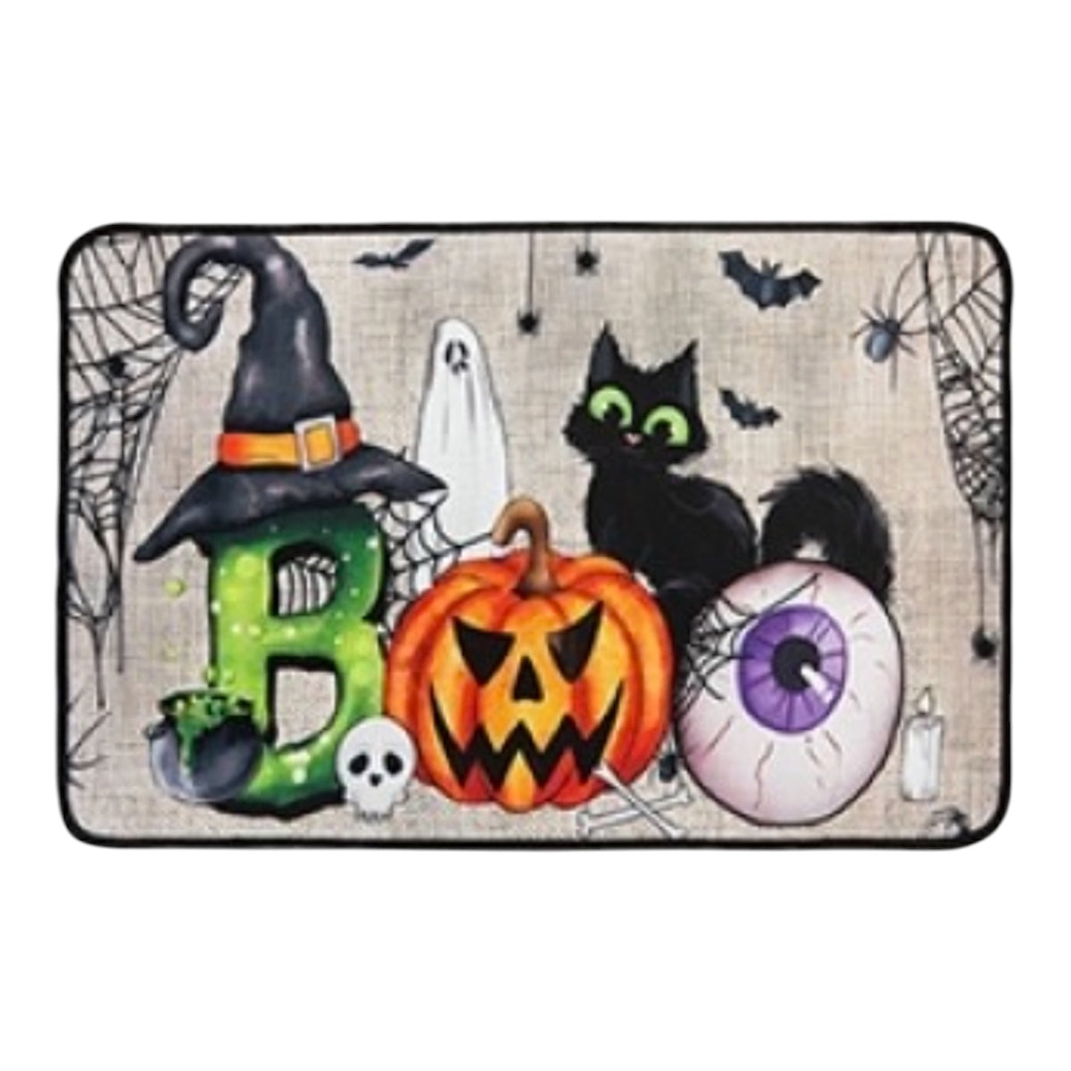 Halloween door mat