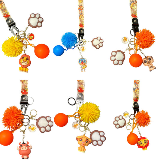 NEW Lion King fidget key strap