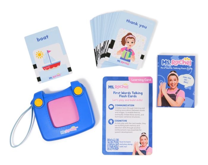 Ms Rachel first words talking flash cards