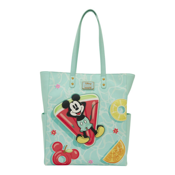 Mickey & Minnie beach tote loungefly