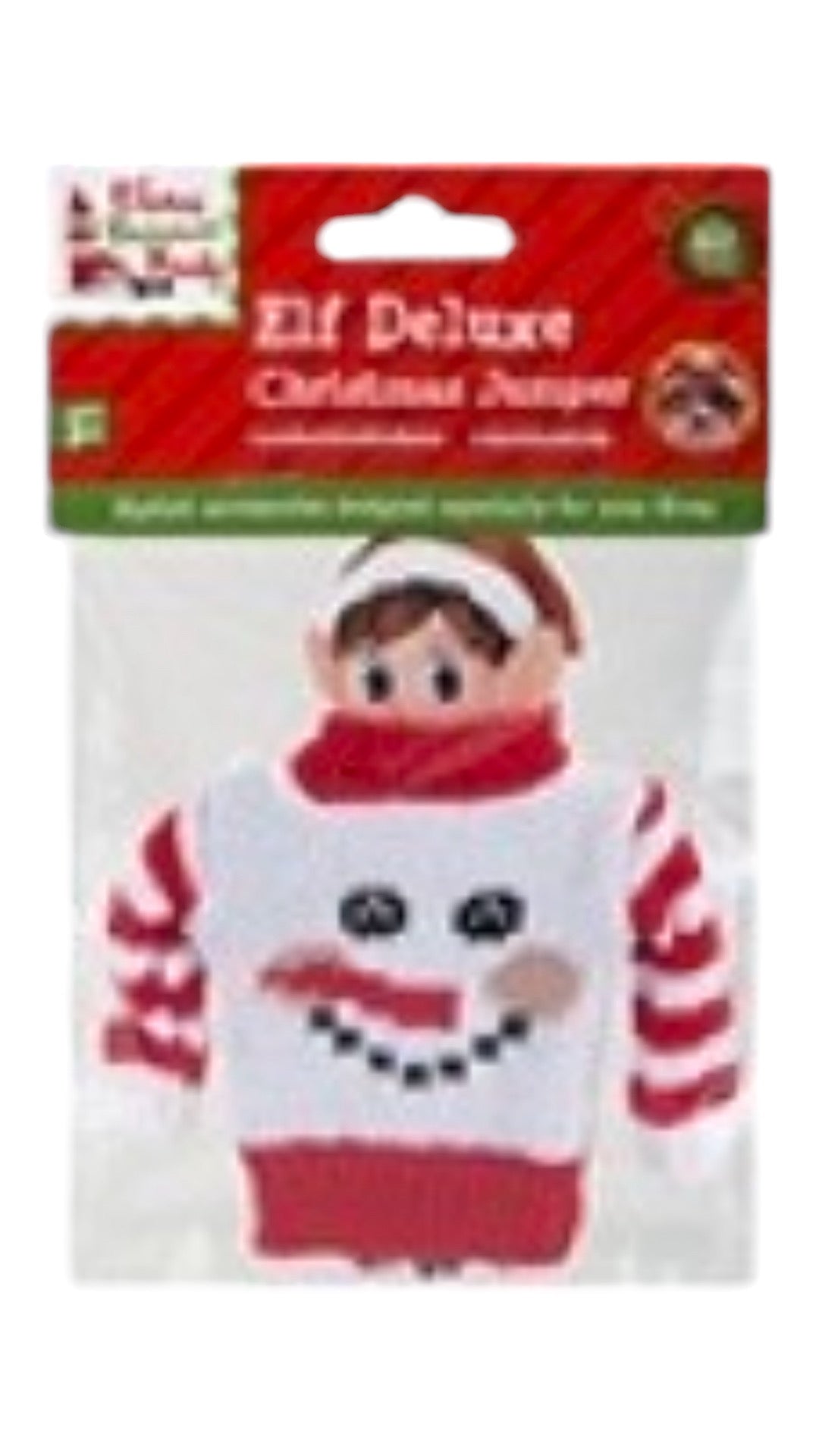 Elf knitted christmas sweater