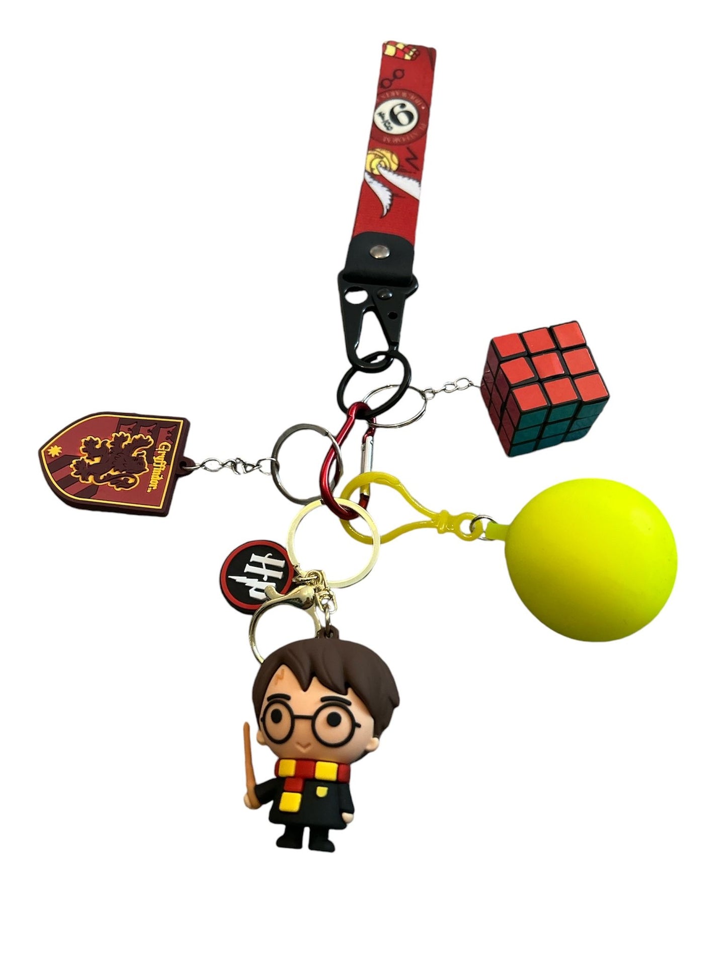 Harry Potter fidgets with key strap