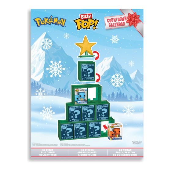 Funko bitty pop pokemon advent calendar