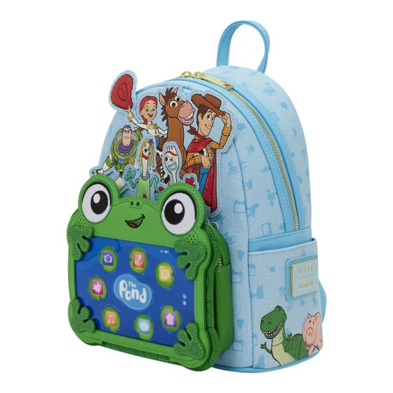 Toy Story 5 character loungefly back pack