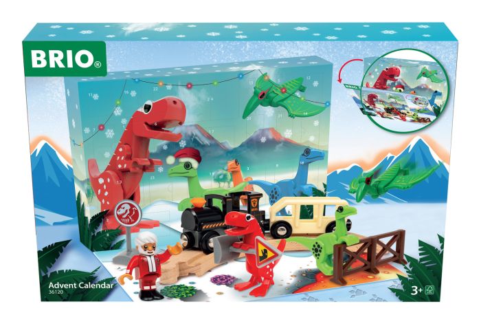 Brio dinosaur advent calendar