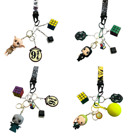 Harry Potter fidgets with key strap