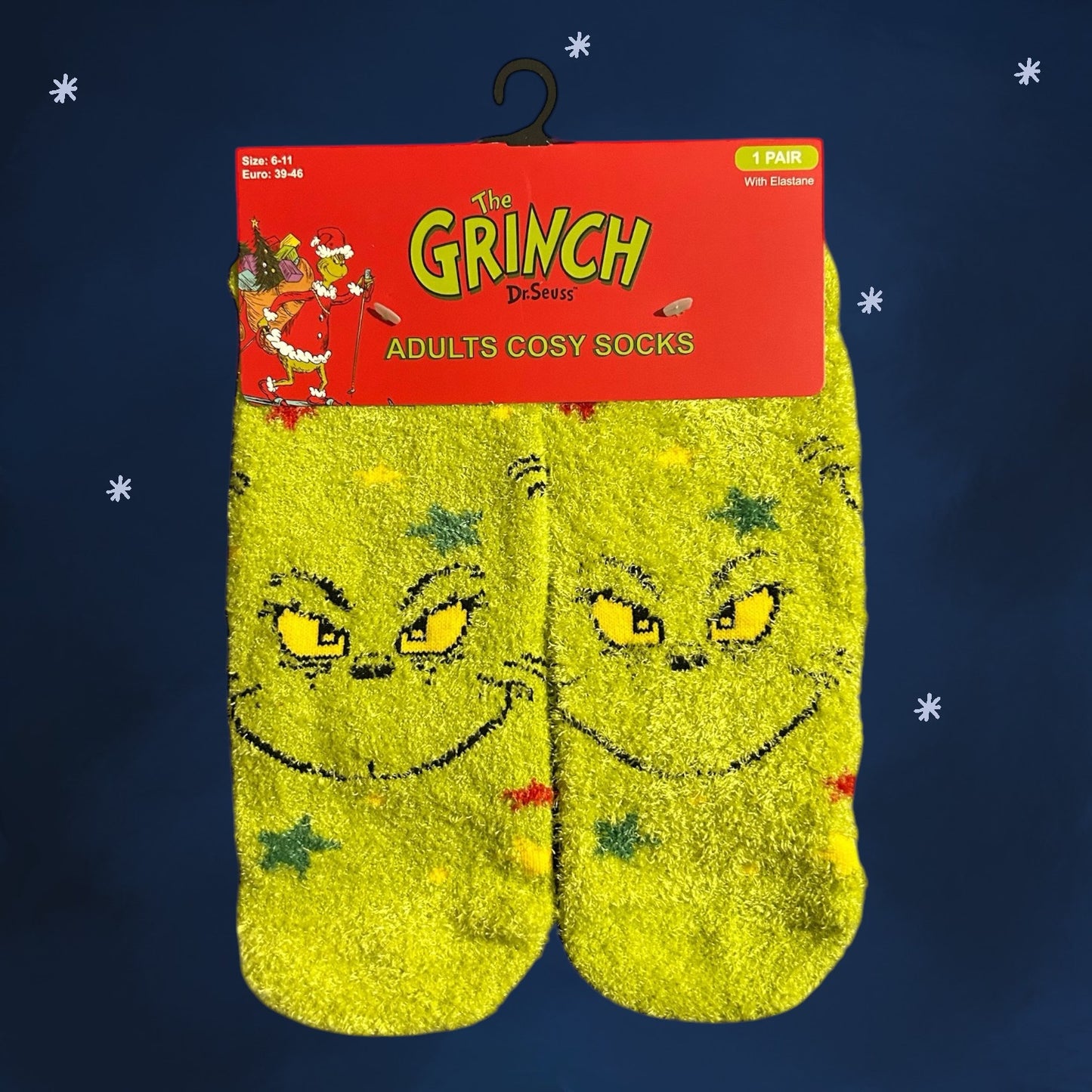 Grinch socks