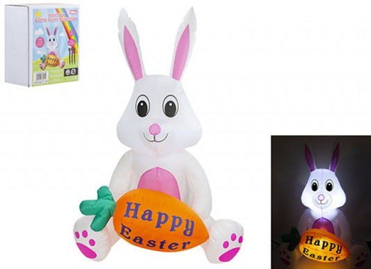 NEW Easter bunny 150cm inflatable with lights