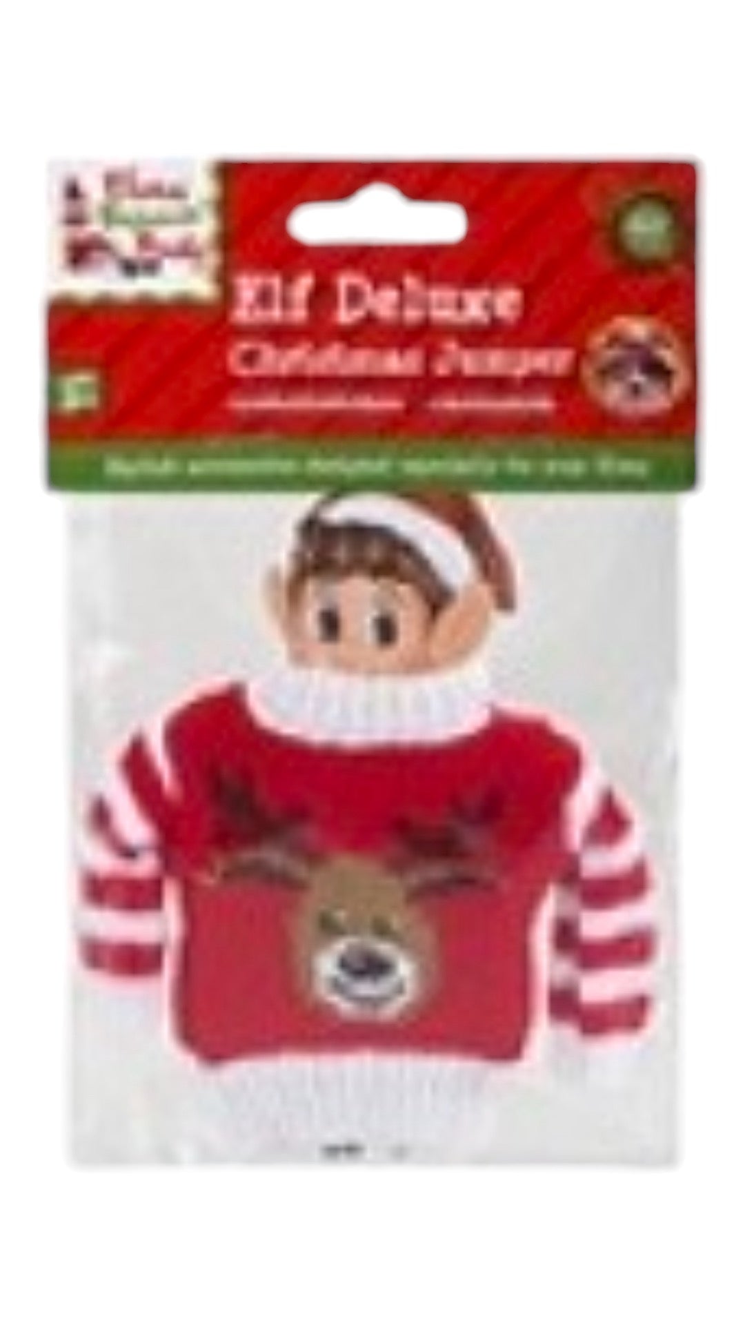 Elf knitted christmas sweater