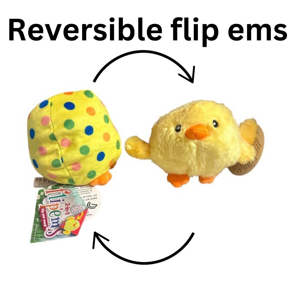 Easter plush flip ‘em