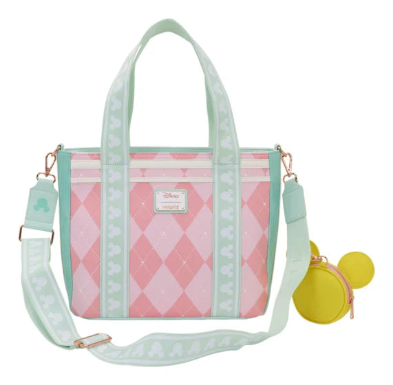 Mickey & friends tennis tote loungefly