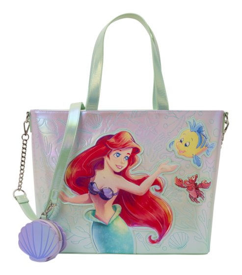 Disney the little mermaid tote with coin purse