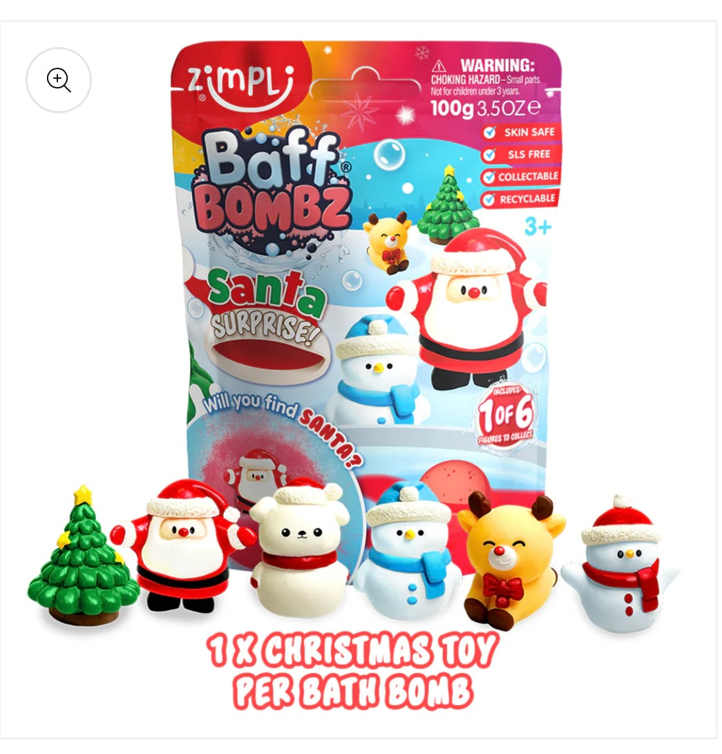 Zimpli kids Santa Baff bombz