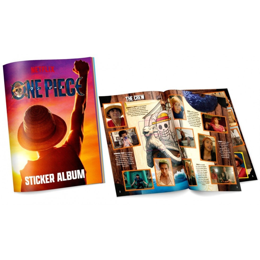 One piece sticker album