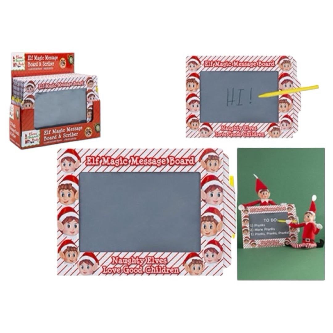 Elf magic message board and scriber