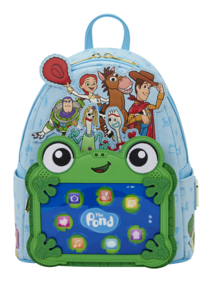 Toy Story 5 character loungefly back pack