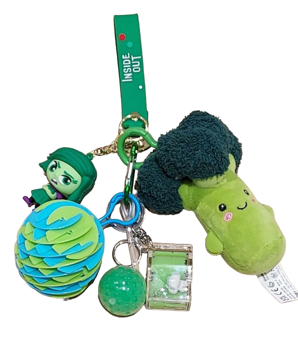 NEW inside out communication emotions and fidget key strap