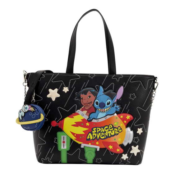 Disney Lilo & stitch space loungefly tote