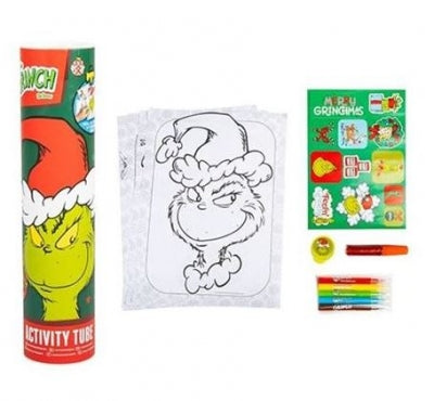 Grinch activity tube