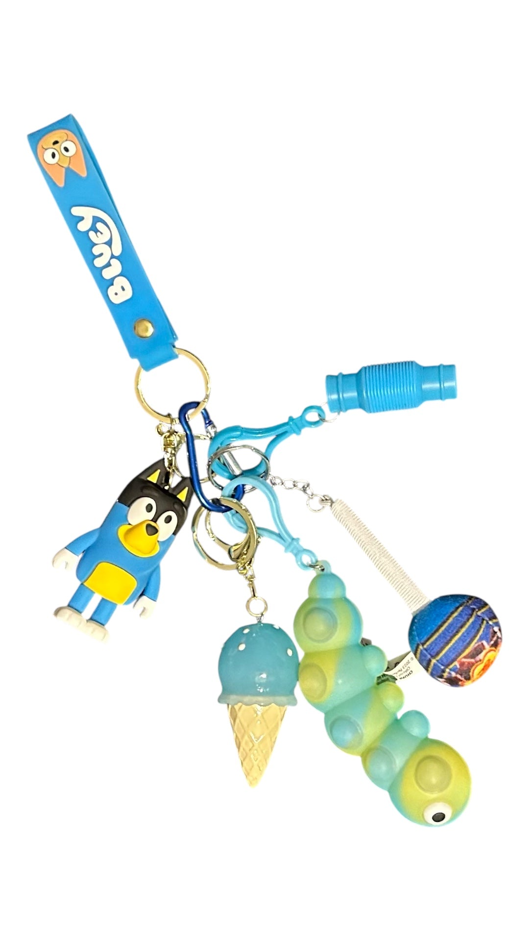 Bluey & friends fidget lanyard