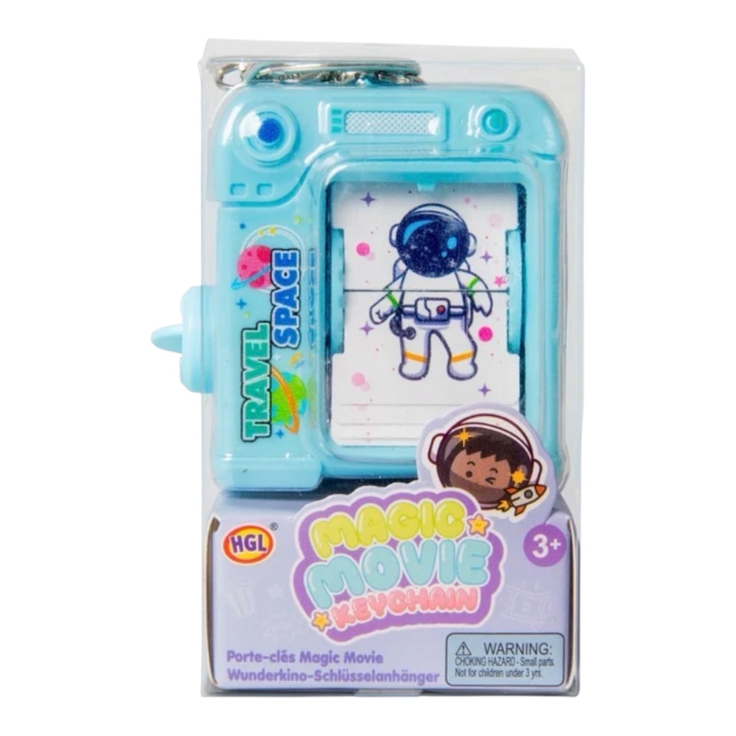 Movie magic keychain