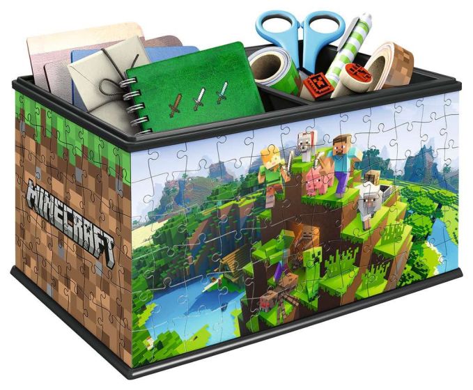Minecraft Storage Box 216 Piece 3D Puzzle