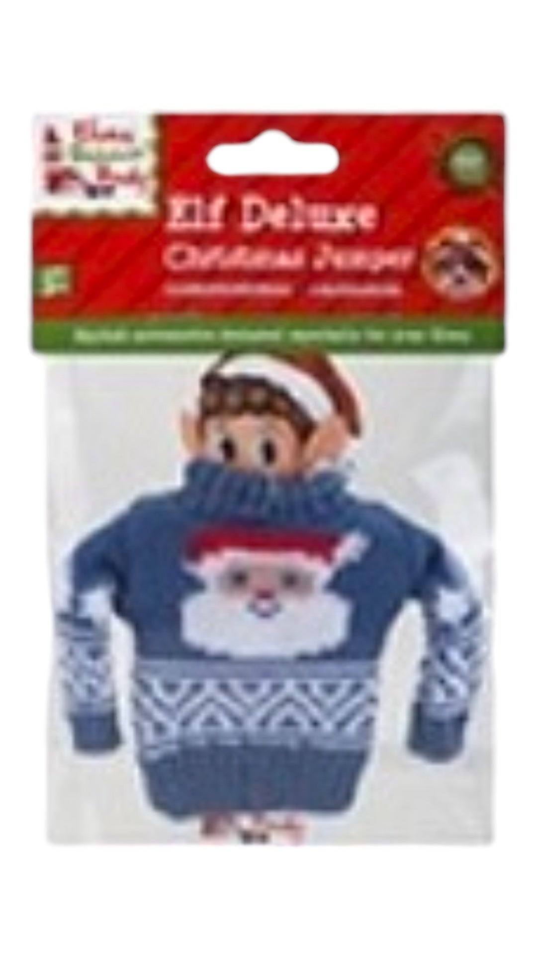 Elf knitted christmas sweater