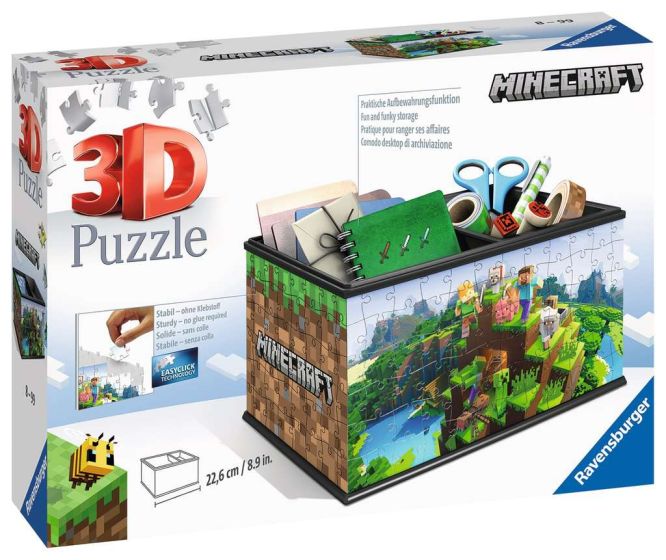 Minecraft Storage Box 216 Piece 3D Puzzle