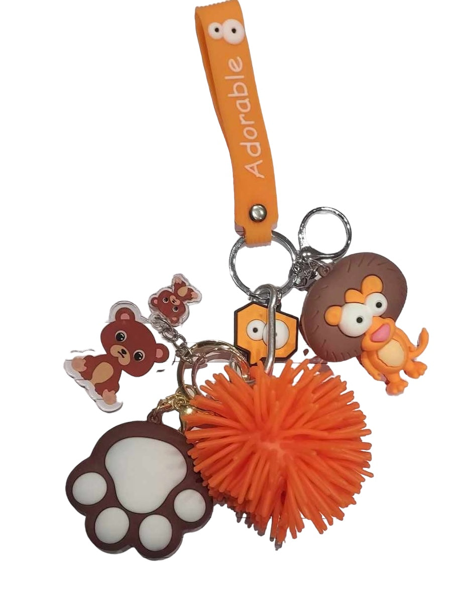 NEW Animal fidget key strap