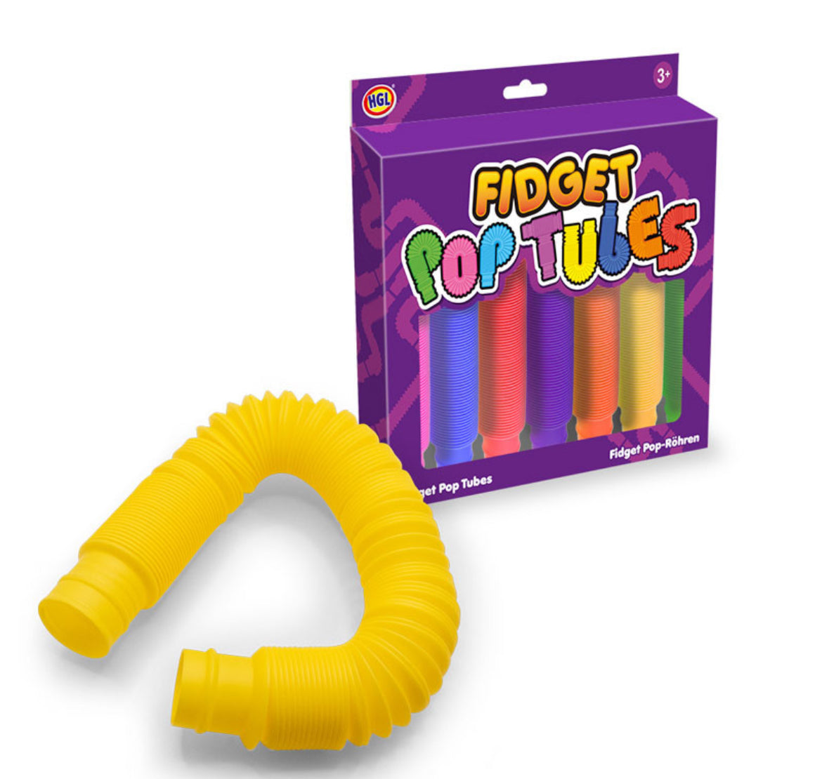 Fidget pop tube set