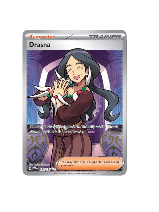 Pokémon Drasna Art card 231/191 SSP