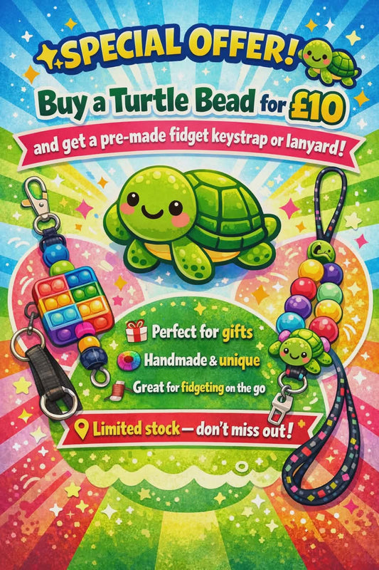Turtle bead premade mystery