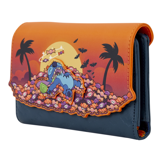 Disney stitch loungefly wallet