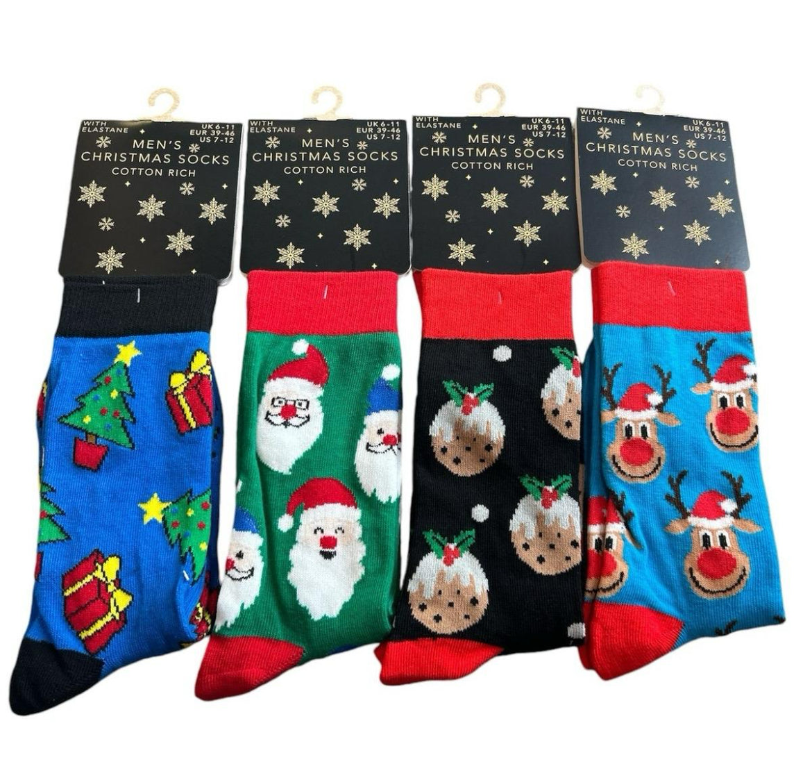 Men’s Christmas socks size 6 to 11