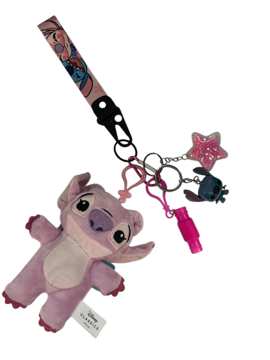 Disney Lilo and Stitch Angel fidgets with key strap