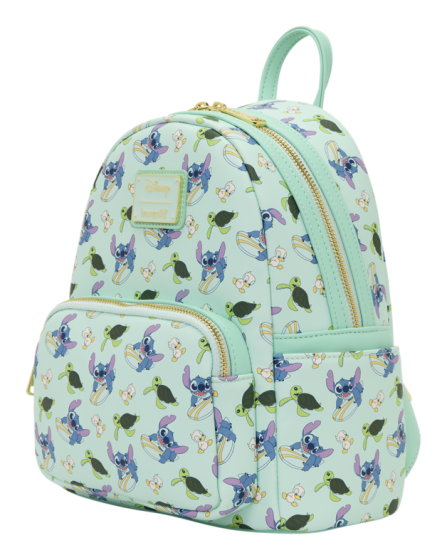 Disney stitch surfing loungefly backpack