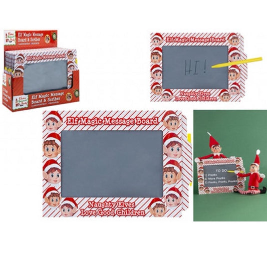 Elf magic message board and scriber