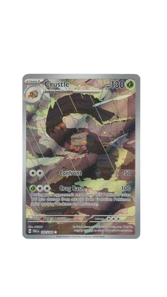 Pokémon crustle art card 183/182 PAR