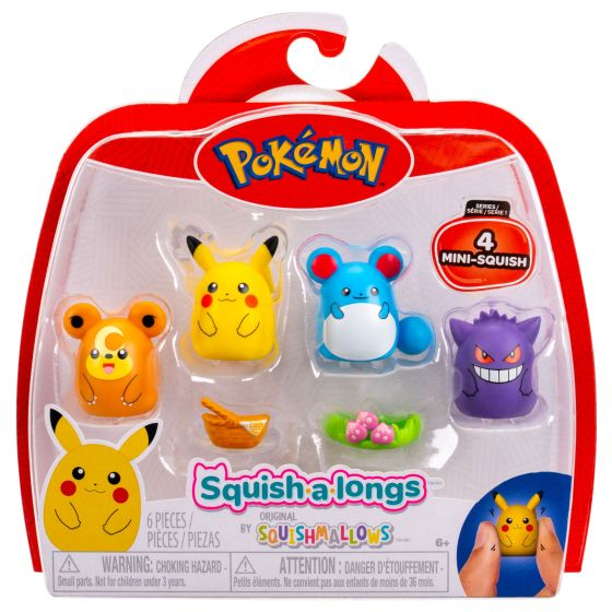 Pokémon pikachu Squishalongs