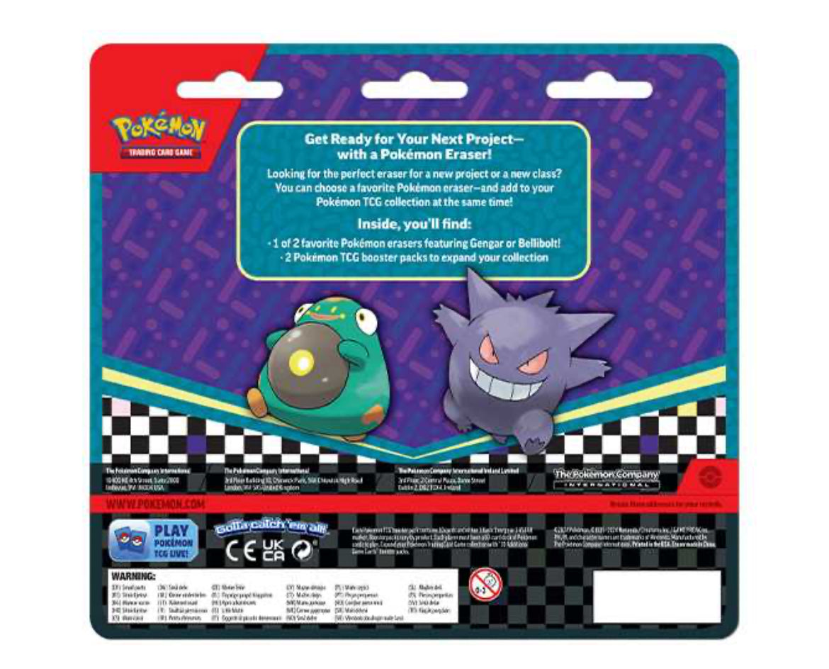 Pokémon back to school blister pack