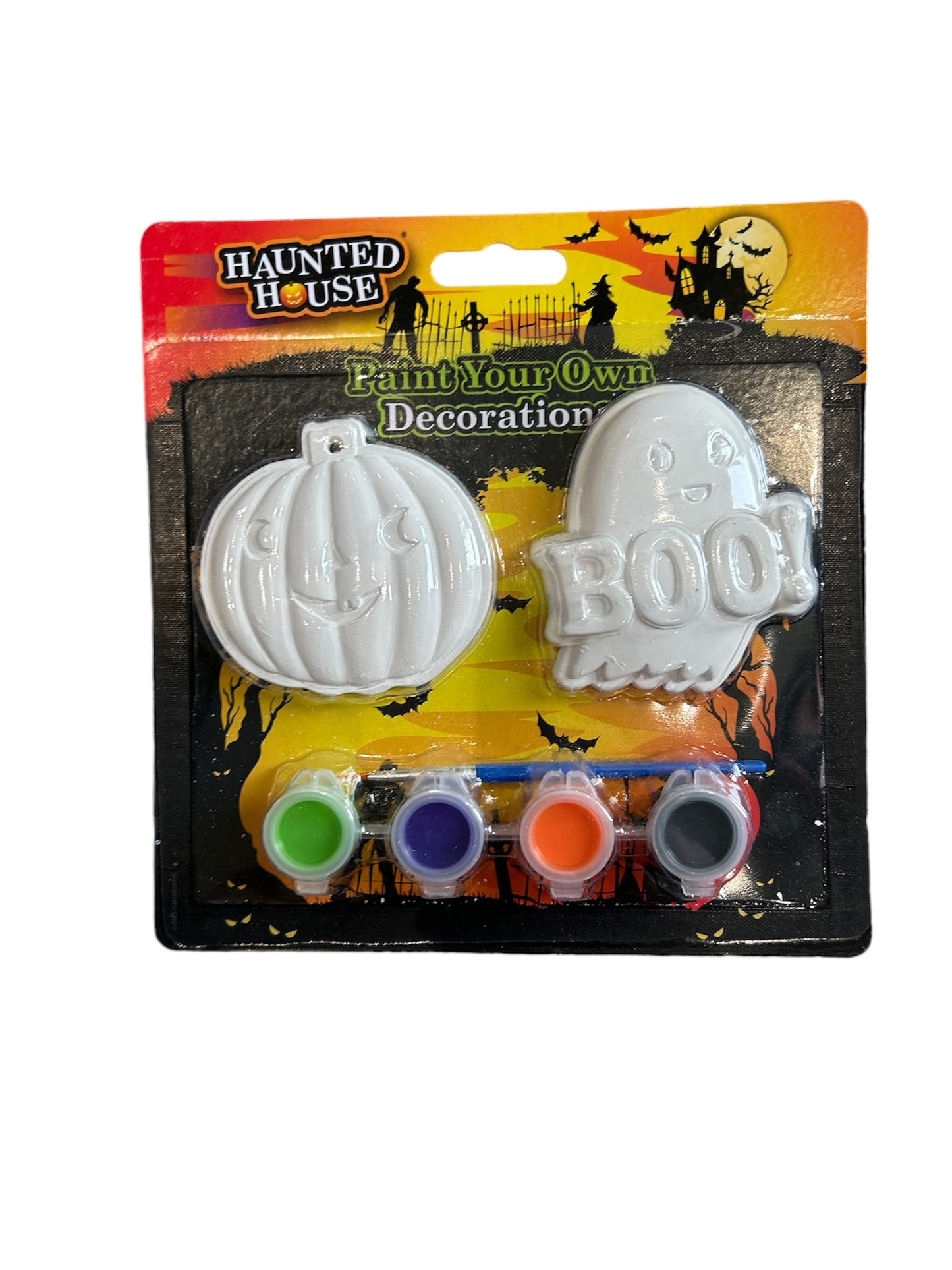 Halloween paint your own decorations