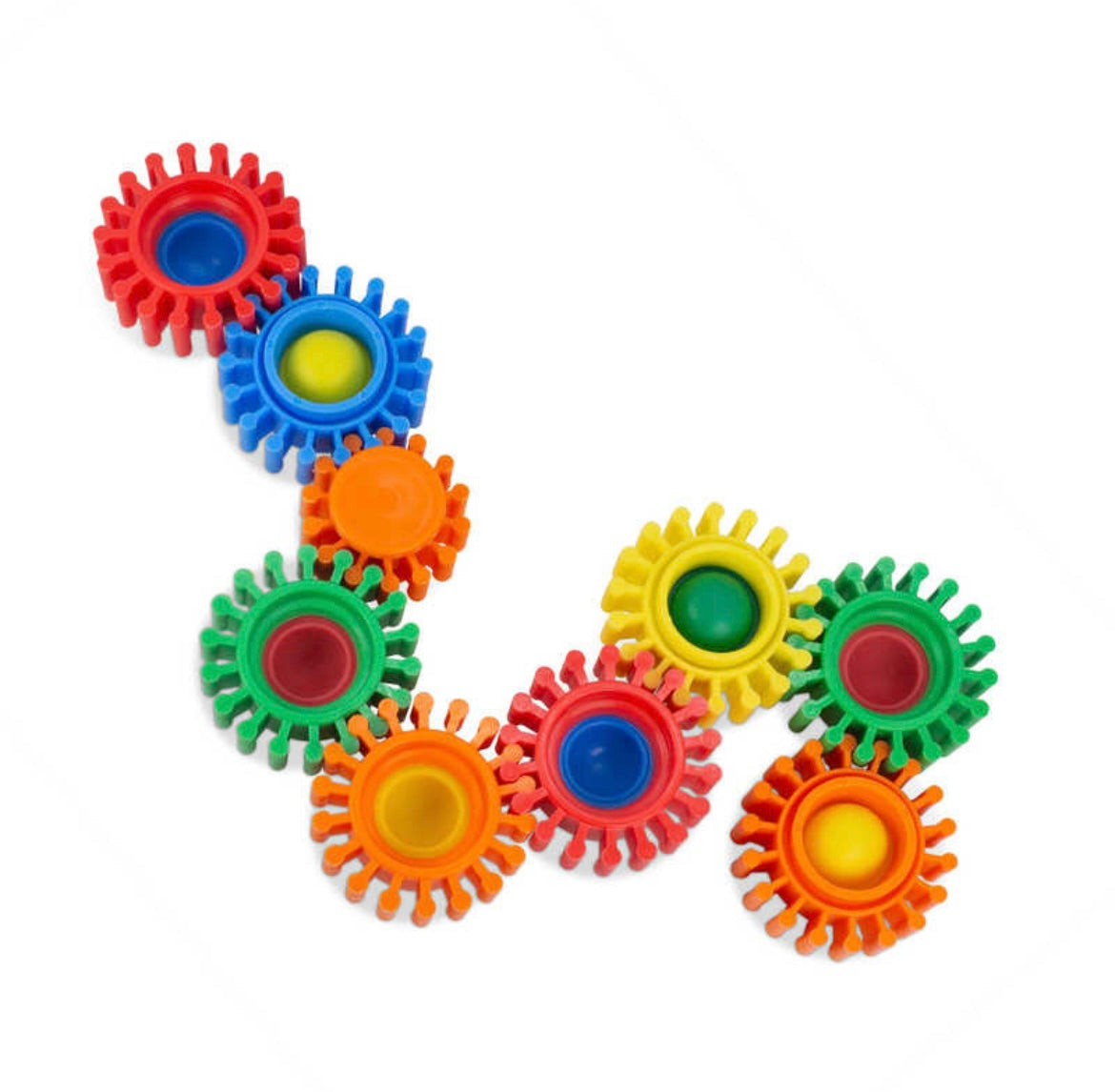 Pop and spin gears