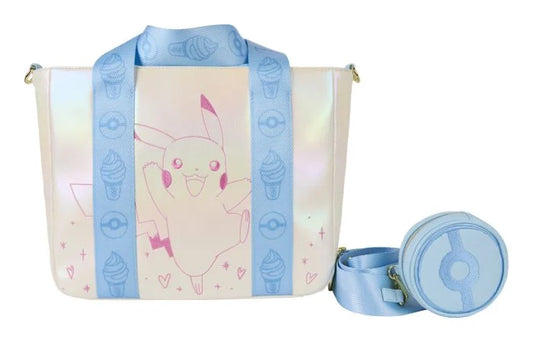 Pokémon pikachu loungefly tote with coin purse