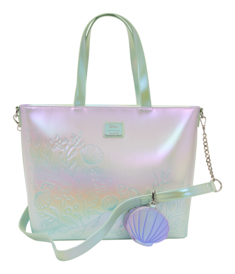 Disney the little mermaid tote with coin purse