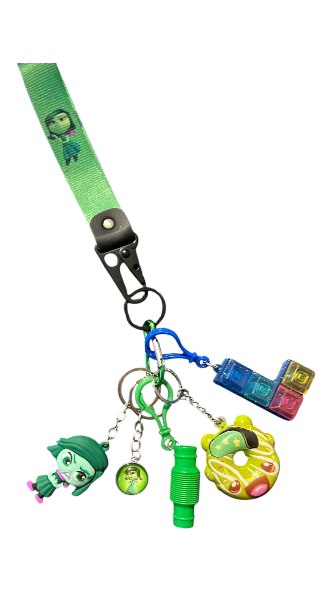 NEW inside out communication emotions and fidget key strap