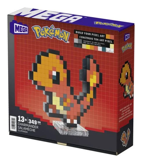 Mega bloks Pokémon Charmander pixel